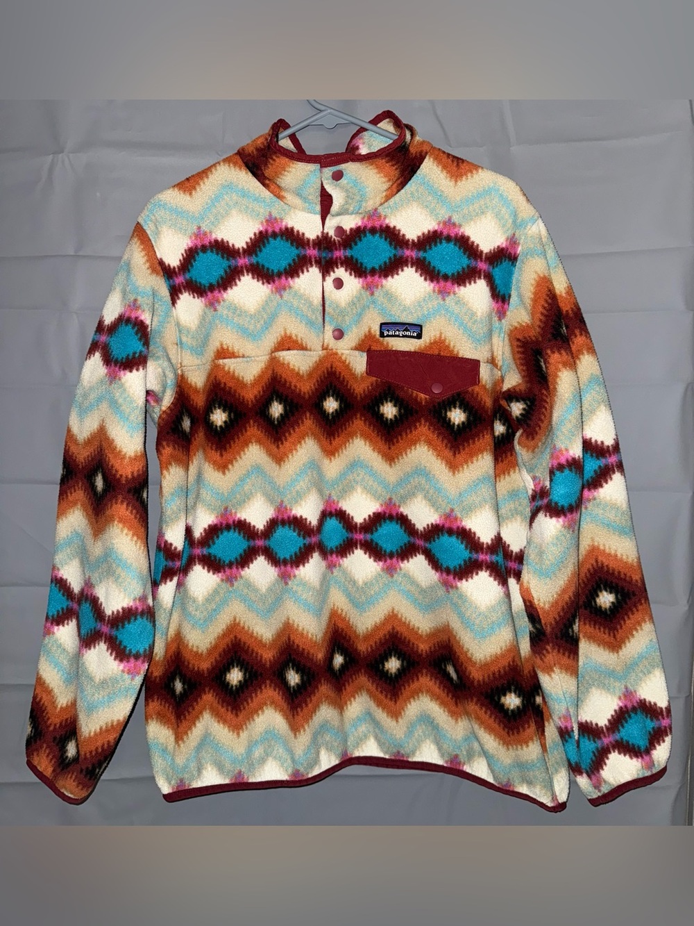 Patagonia Women's Lightweight Synchilla Snap-T Pullover Size XL
